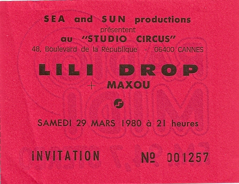 Cannes 1980 lili drop