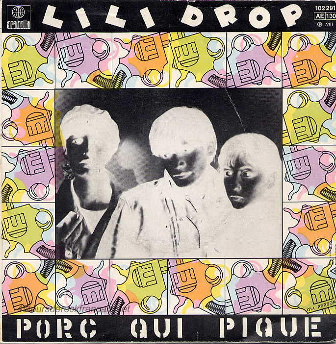 Lili Drop Agent secret - SP 1981 verso