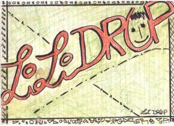 Logo dessin Lili Drop par Olive 1979