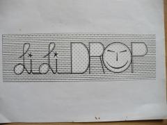 Logo dessin Lili Drop par Olive 1979