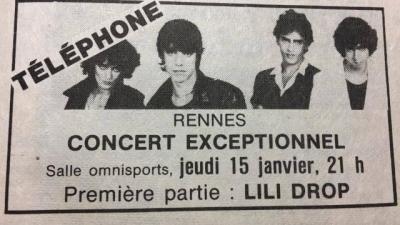 Rennes janvier 81 lili drop