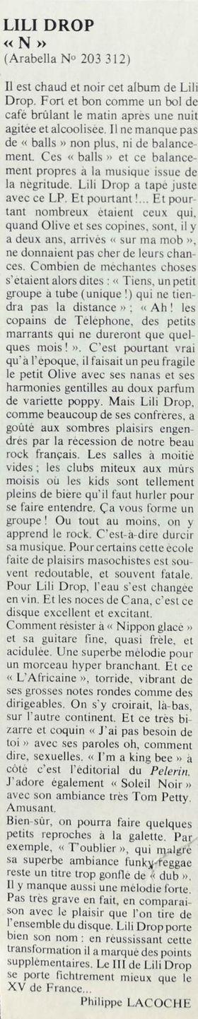 Rock folk chronique album n