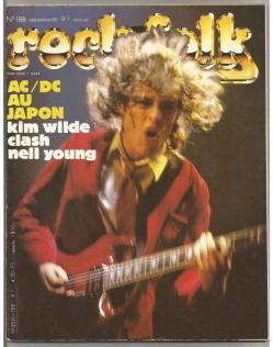 Rockfolk n188 septembre 1982